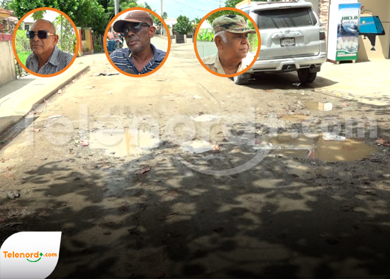 Intransitables las calles en El Cruce municipio de Tenares