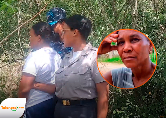 Militar guía a las autoridades hasta lugar donde fue hallado cadáver de Rosa Marte en Azua
