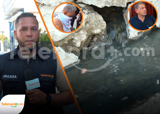 Residentes de El Capacito SFM claman por solución a problema con aguas residuales