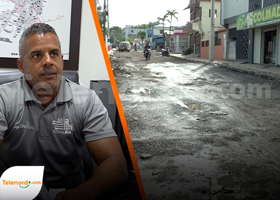 Ayuntamiento aclara paralización de asfaltado en calle José Reyes no se relacionada con INAPA