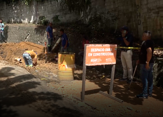 INAPA corrige avería en línea de seis pulgadas en Mata Larga