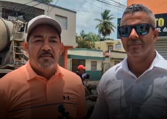Ayuntamiento de SFM inicia construcción de badenes en el sector Pueblo Nuevo