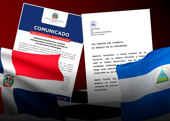 RD condena anuncio de Ortega sobre elecciones; Nicaragua llama "vasallas" a autoridades dominicanas