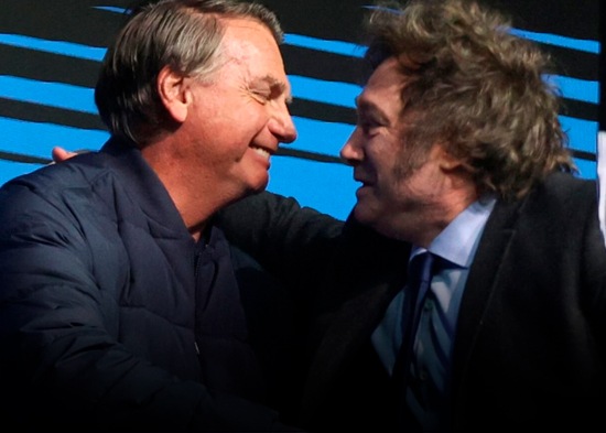 Tribunal de Brasil impide visita de Milei a Jair Bolsonaro durante su arresto domiciliario