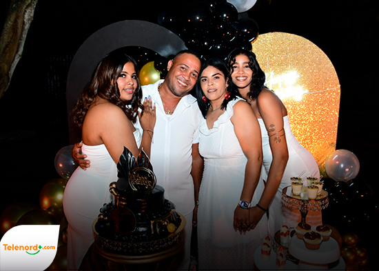 Celebración de cumpleaños Ányelo Fabián y su hija Marianyelis