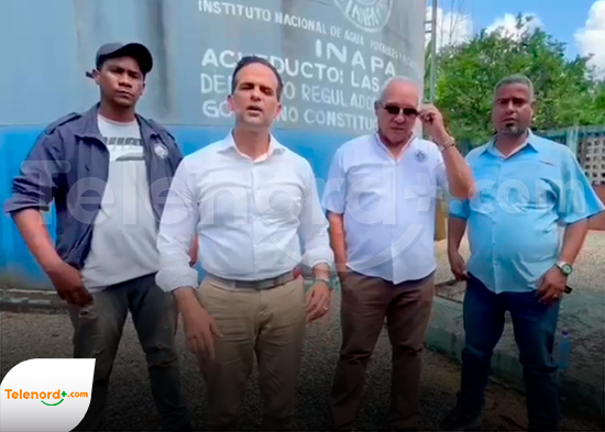 INAPA trabaja para normalizar el servicio de agua potable en el distrito municipal Las Taranas