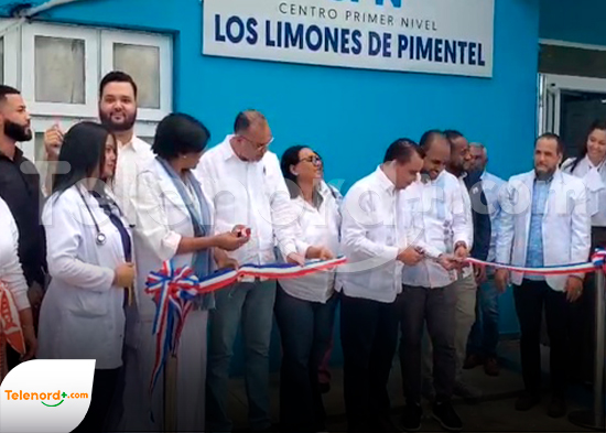 SNS inaugura remozamiento del Centro de Atención Primaria Los Limones en Pimentel