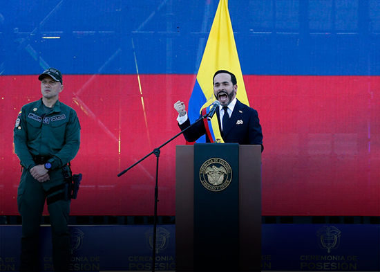De la Espriella presenta su primer parte de resultados contra los grupos armados ilegales