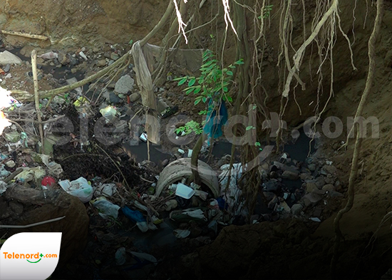 Denuncian derrumbe en sector San Rafael