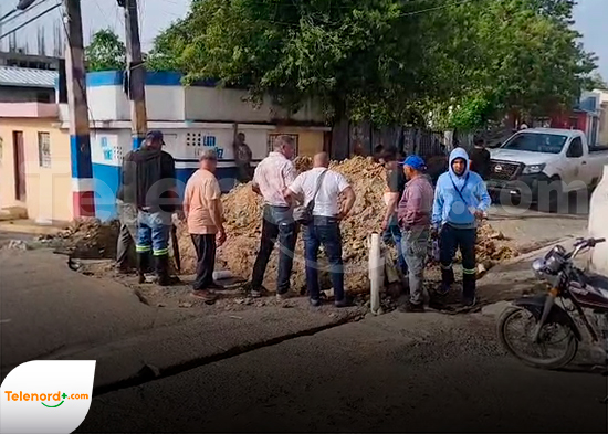 INAPA interviene el sector La Javiela para solucionar problemas de agua potable