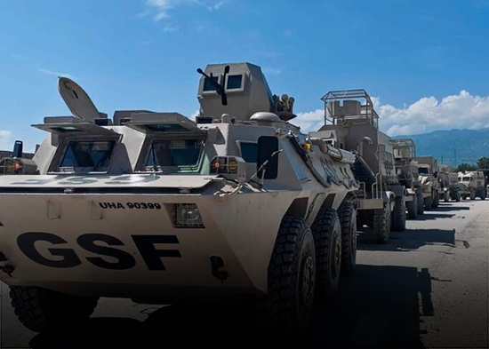 La fuerza antipandillas amplía su operación fuera de Puerto Príncipe y llega a la zona Artibonito