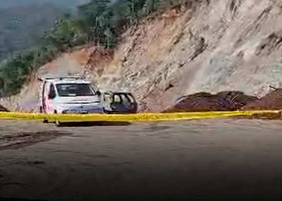 Las autoridades investigan cuerpo hallado calcinado en un vehículo en La Vega