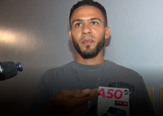 Hombre reporta la pérdida de su celular en SFM