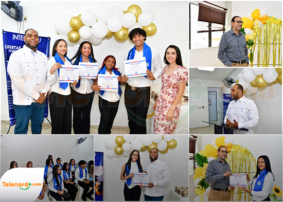 Estudiantes de INTECOMPU culminan cursos de Auxiliar en Farmacia y Asistente Dental